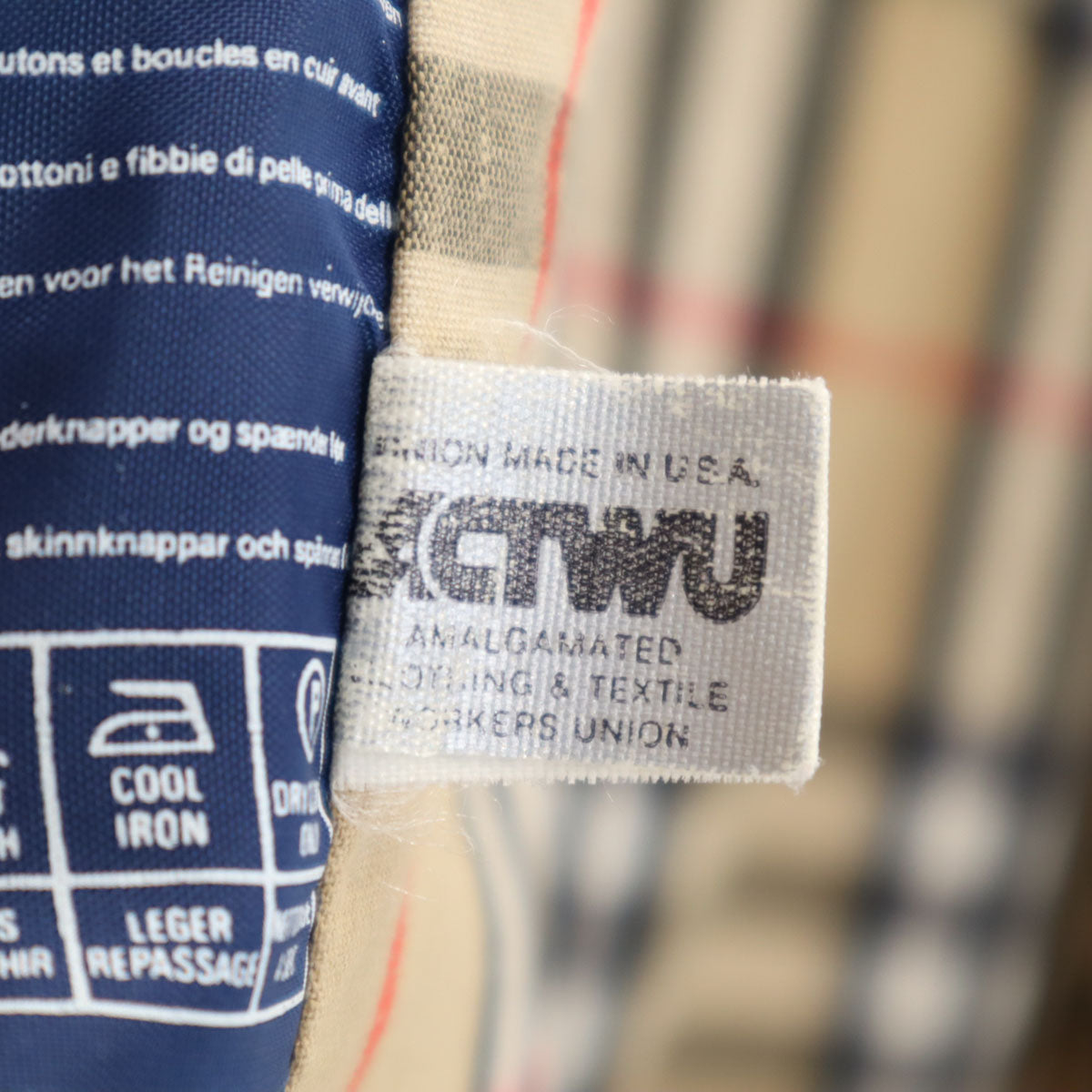 Burberrys バーバリーズ 90s USA製 オールド ロングコート ベージュ系 メンズ