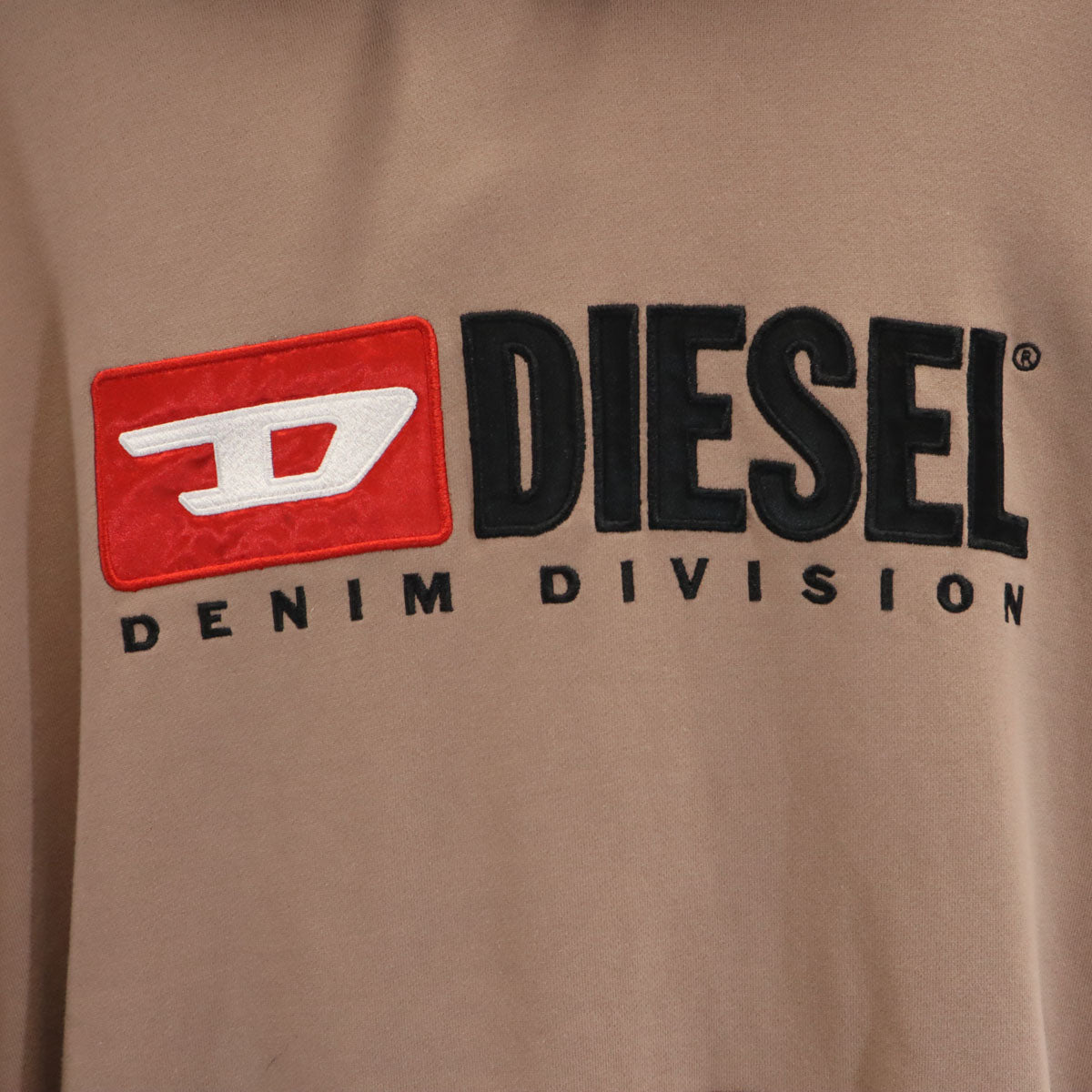 DIESEL ディーゼル ブルガリア製 長袖 スウェット ワンピース S ダスティピンク 裏起毛 レディース