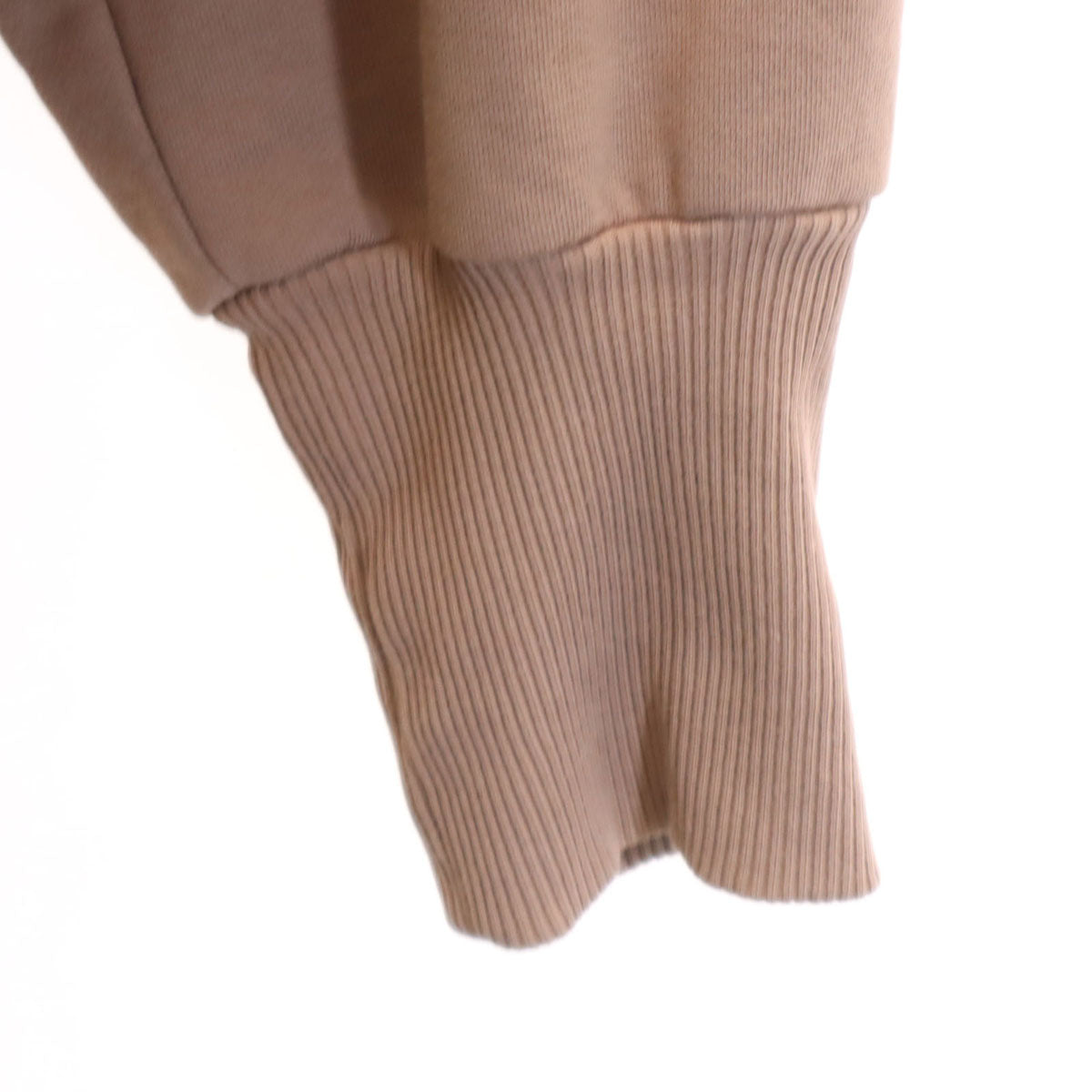 DIESEL ディーゼル ブルガリア製 長袖 スウェット ワンピース S ダスティピンク 裏起毛 レディース