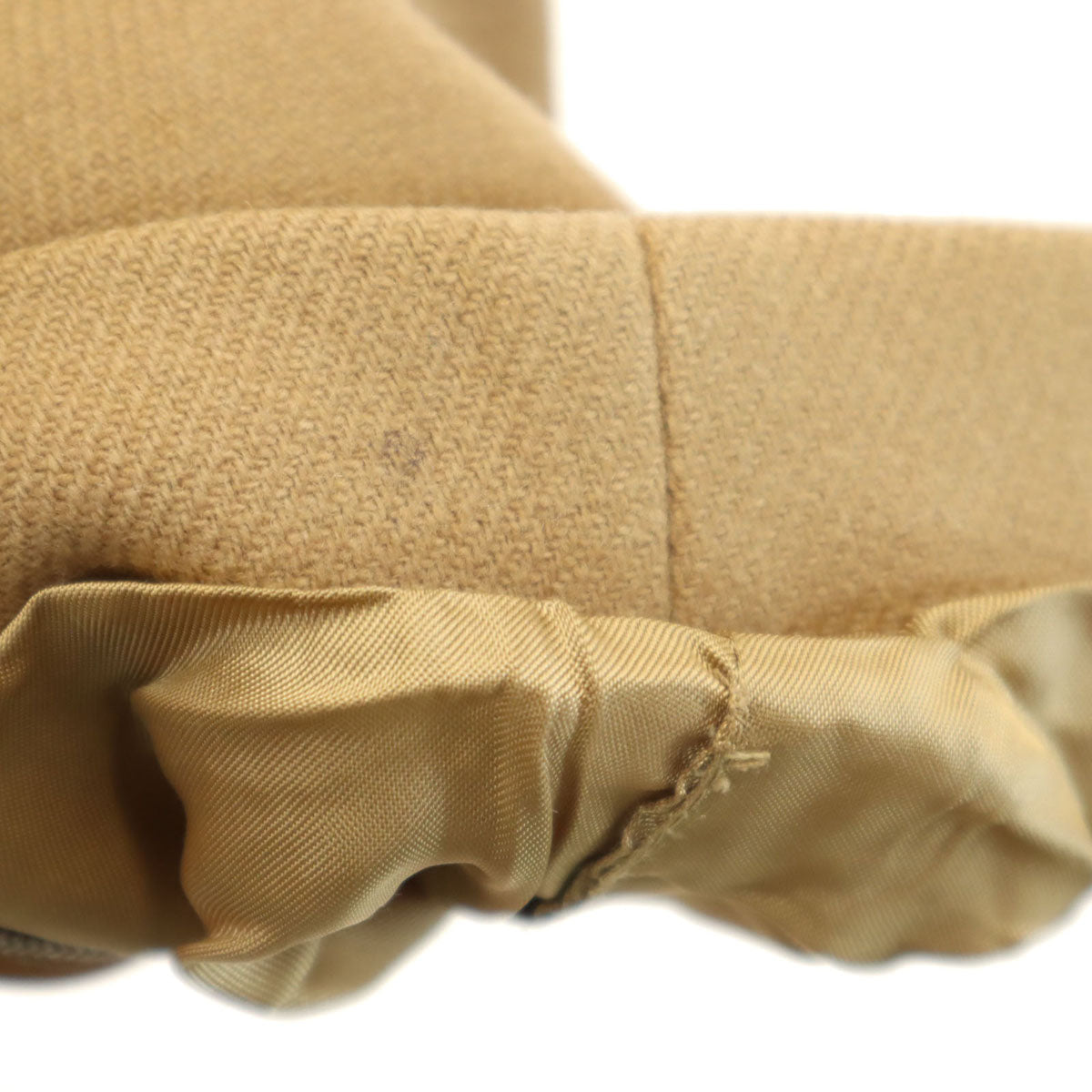 PRADA プラダ イタリア製 オールド ウールコート 38 ベージュ レディース