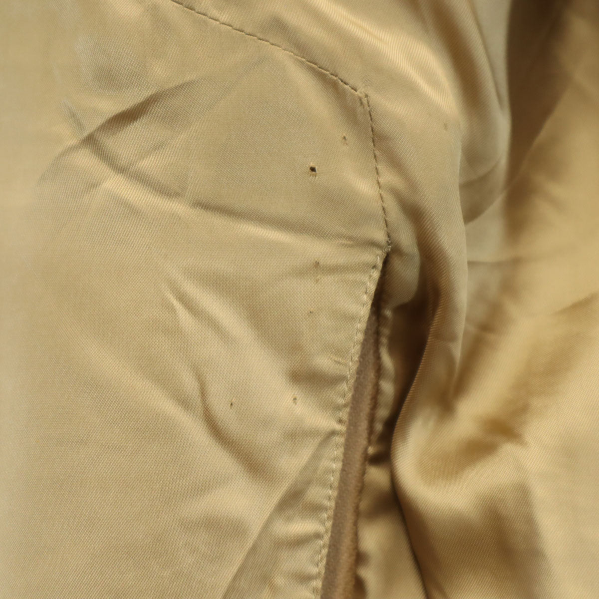 PRADA プラダ イタリア製 オールド ウールコート 38 ベージュ レディース