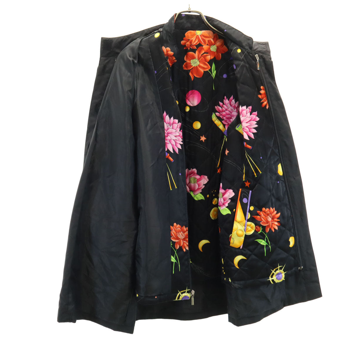 LEONARD SPORT レオナール スポーツ 日本製 コート F ブラック 中綿ライナー付き レディース