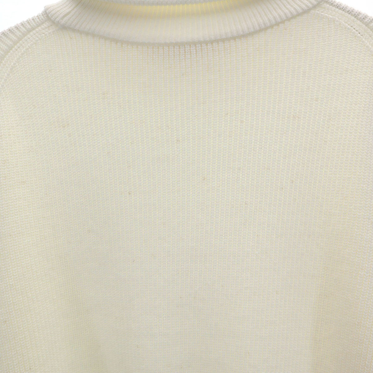 MAISON SPECIAL メゾンスペシャル 長袖 タートルネック セーター 44 ホワイト ニット メンズ