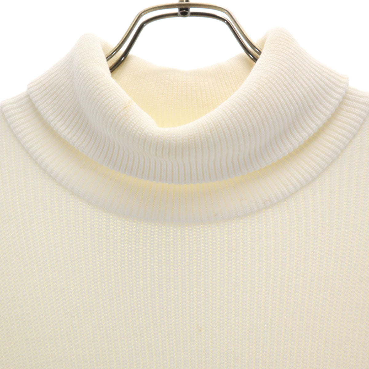 MAISON SPECIAL メゾンスペシャル 長袖 タートルネック セーター 44 ホワイト ニット メンズ