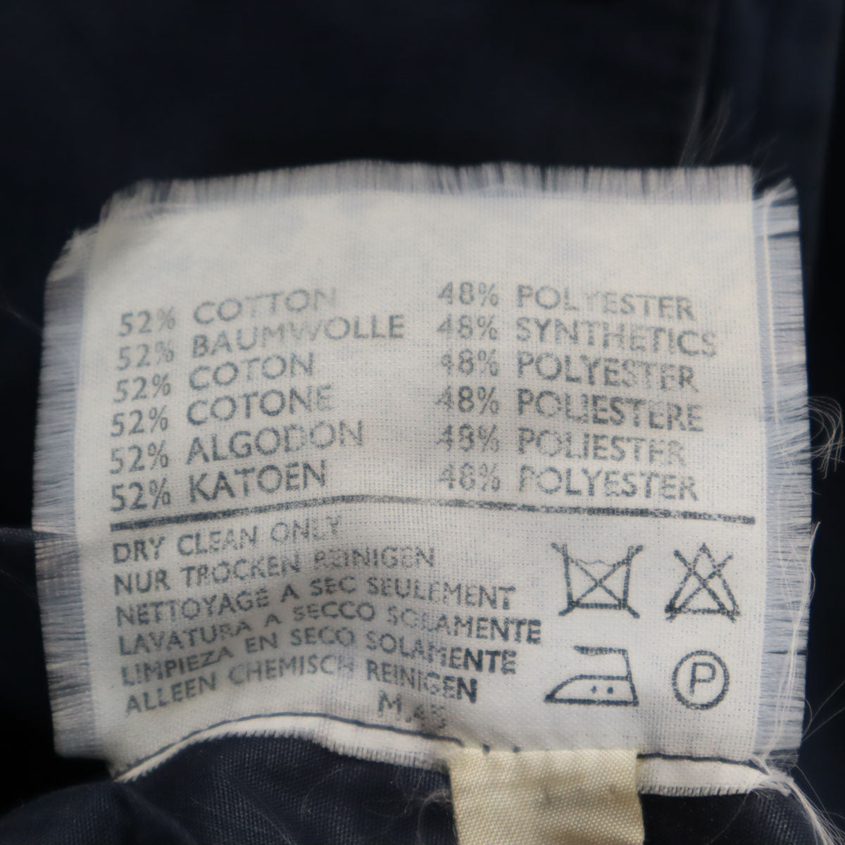 Aquascutum アクアスキュータム 80s イングランド製 オールド ステンカラーコート 36 ネイビー パッカブル メンズ