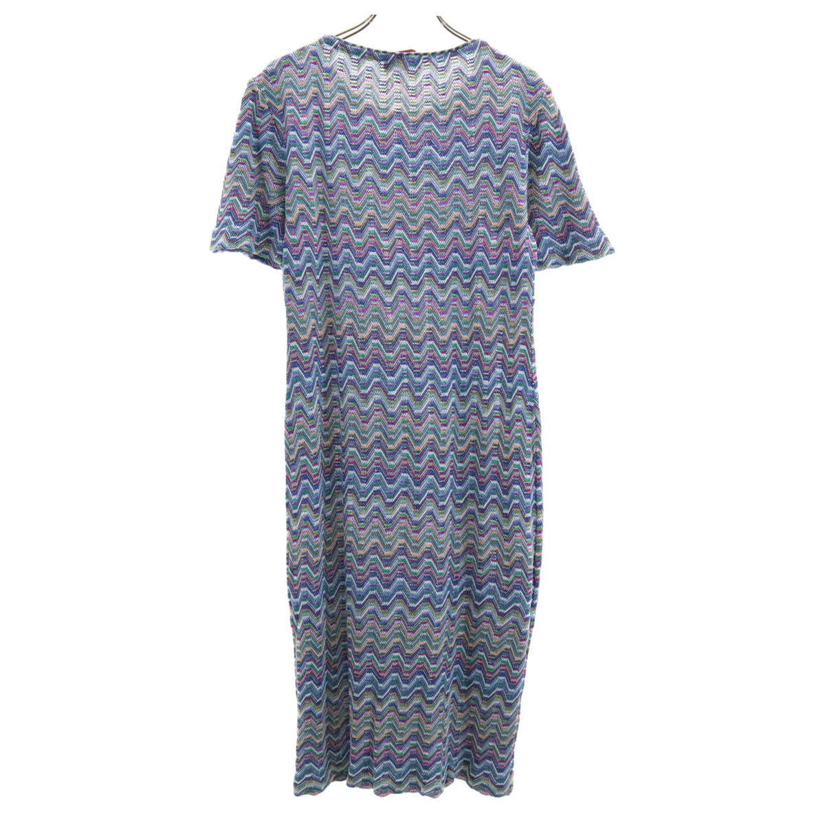 Missoni ミッソーニ イタリア製 半袖 ワンピース 44 レディース