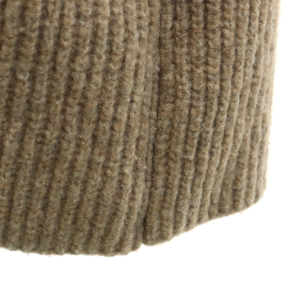 Emporio Armani エンポリオアルマーニ 長袖 ガウン ニットカーディガン 40 ベージュブラウン ロング丈 レディース