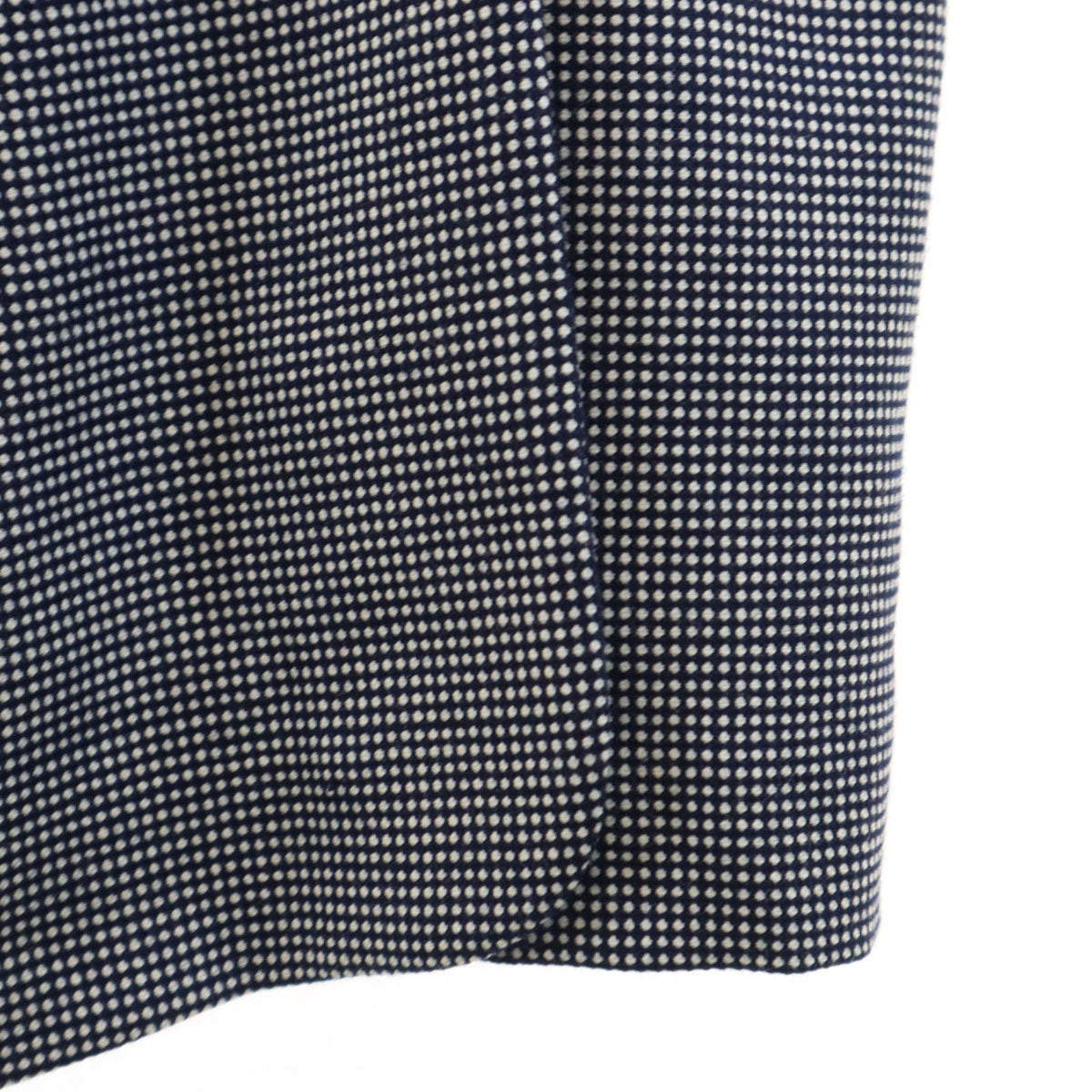 FOXEY フォクシー 日本製 ウール 7分袖 膝丈ワンピース 40 黒系 レディース