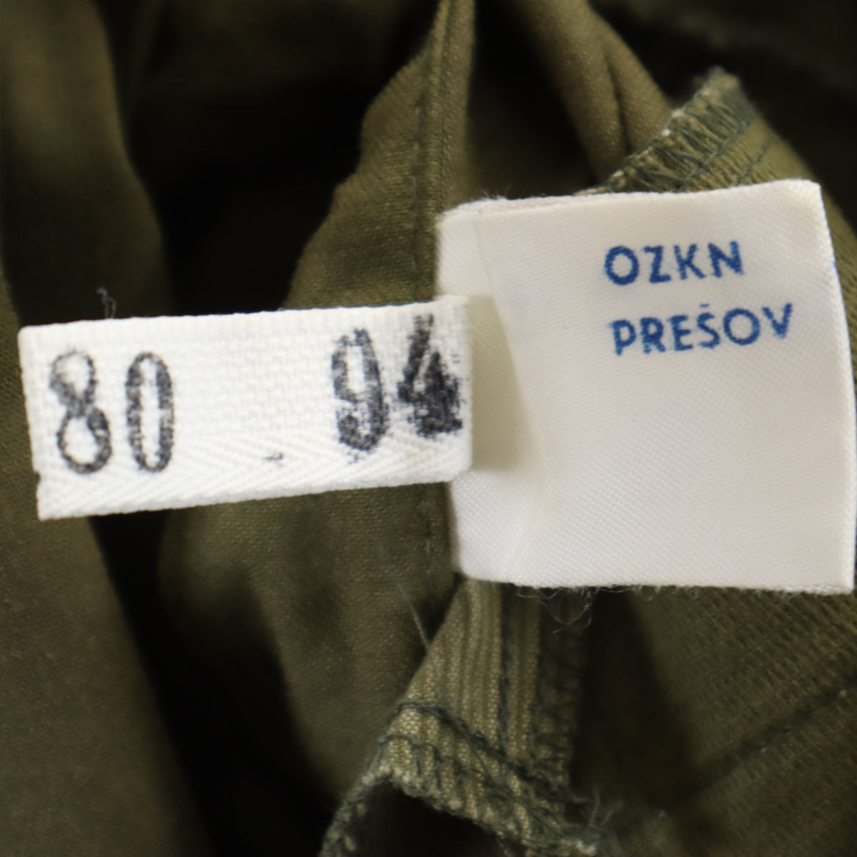 Czech Army チェコ軍 80s オールド M-85 フィールド コート 180/94 カーキ メンズ