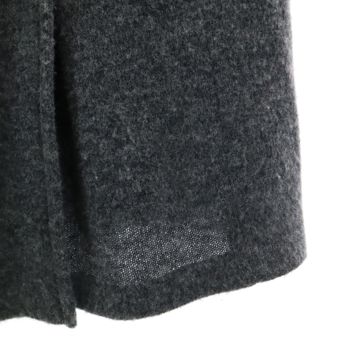 YVES SAINT LAURENT イヴサンローラン 90s 日本製 オールド ピーコート M グレー レディース