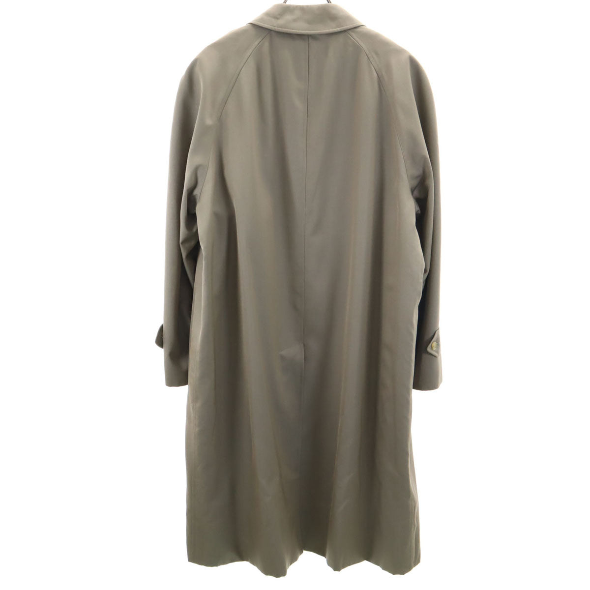 Burberrys バーバリーズ 90s 日本製 シルクブレンド オールド ステンカラーコート 92-170 ベージュ系 ベストライナー付き メンズ