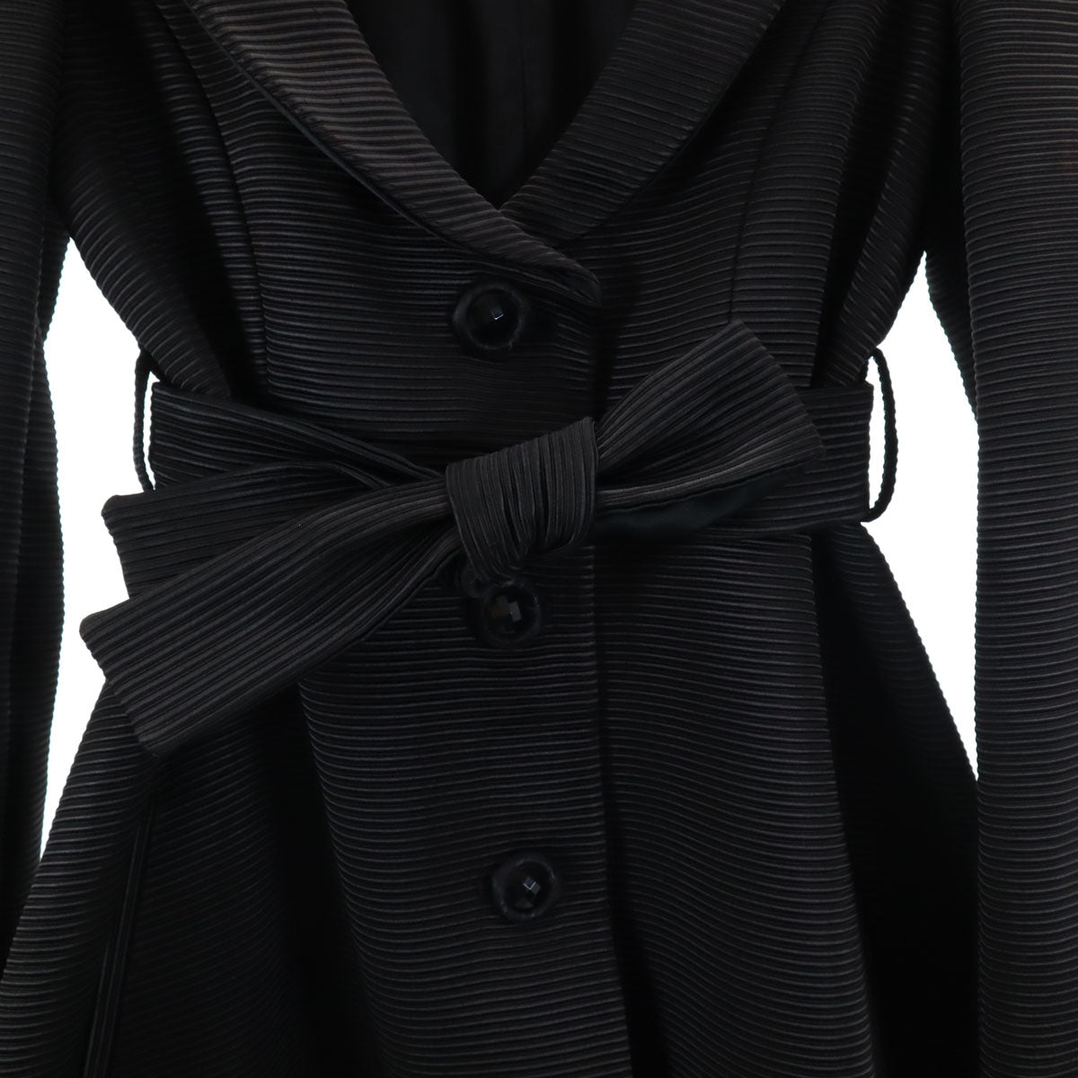 Emporio Armani エンポリオアルマーニ イタリア製 コート 36 ブラック レディース