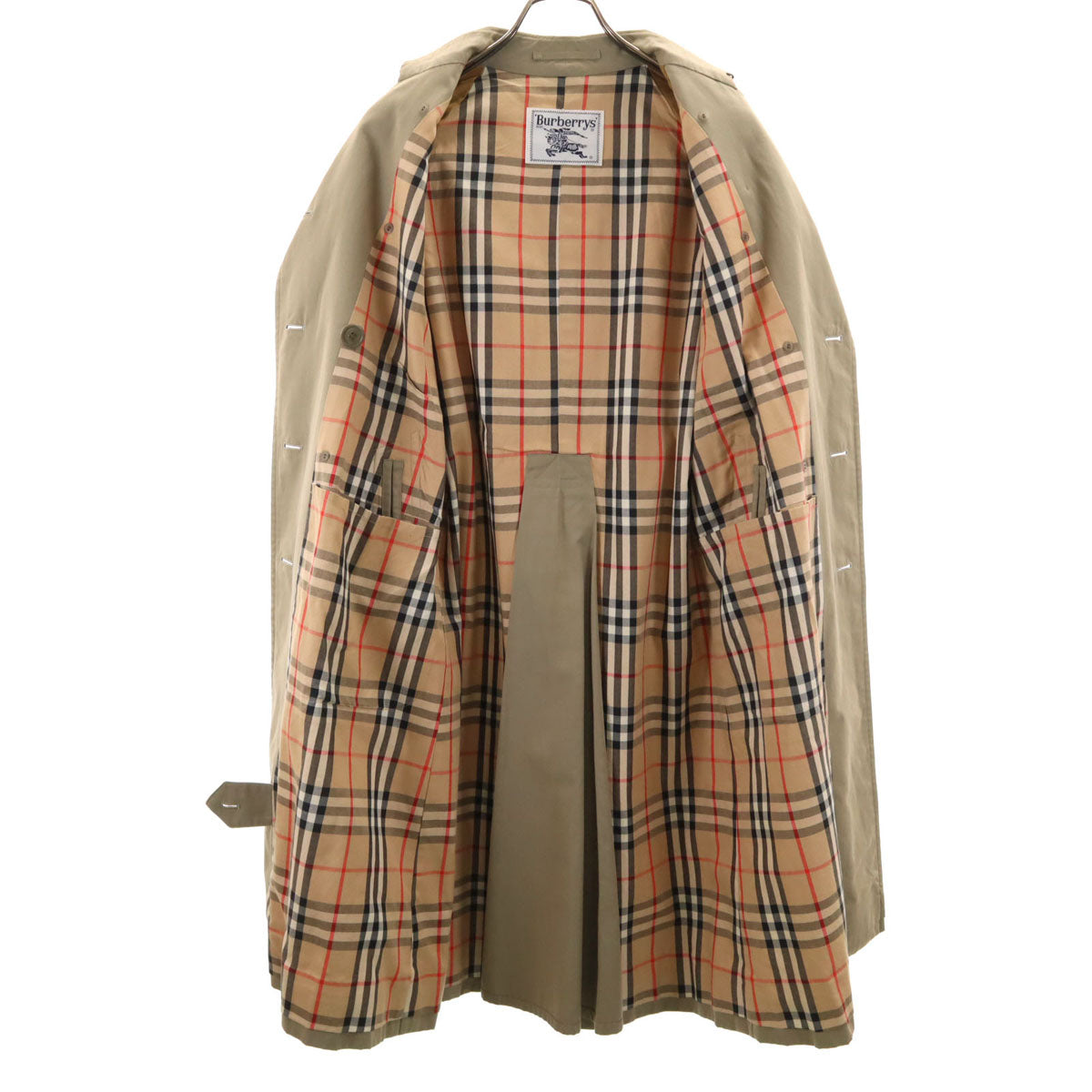 90s Burberry's ベージュ トレンチコート Burberrys バーバリーズ 90s オールド トレンチコート ベージュ