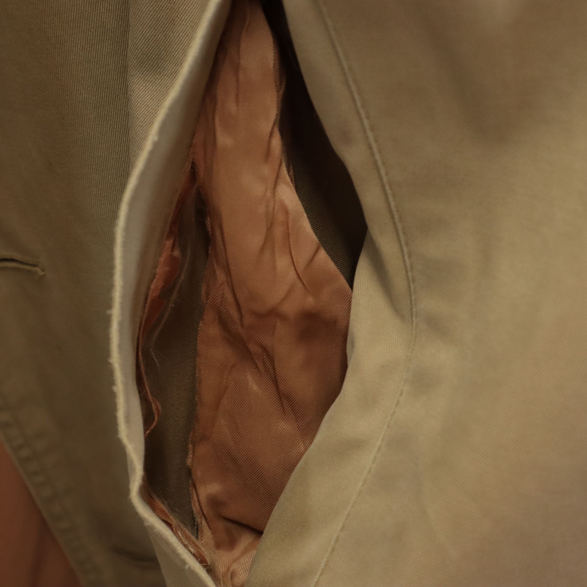 YVES SAINT LAURENT イヴサンローラン 80s ヴィンテージ トレンチコート 40 ベージュ メンズ