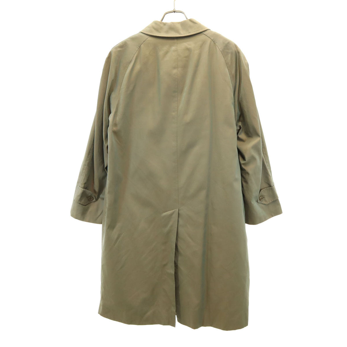 Burberrys バーバリーズ 90s オールド ステンカラーコート 90－165 カーキ系 ライナー付き メンズ