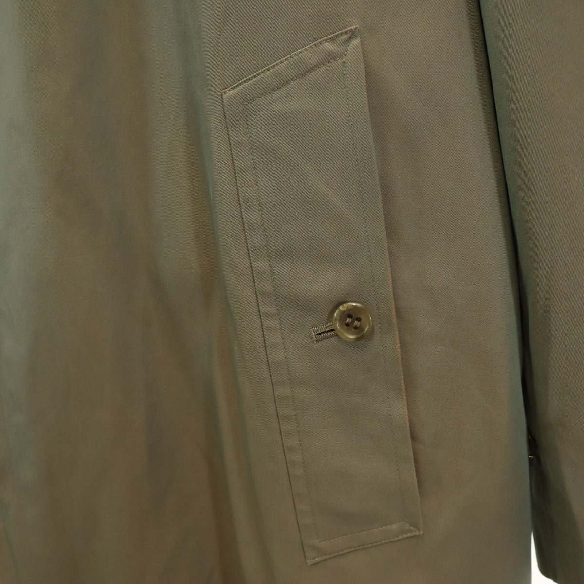 Burberrys バーバリーズ 90s オールド ステンカラーコート 90－165 カーキ系 ライナー付き メンズ