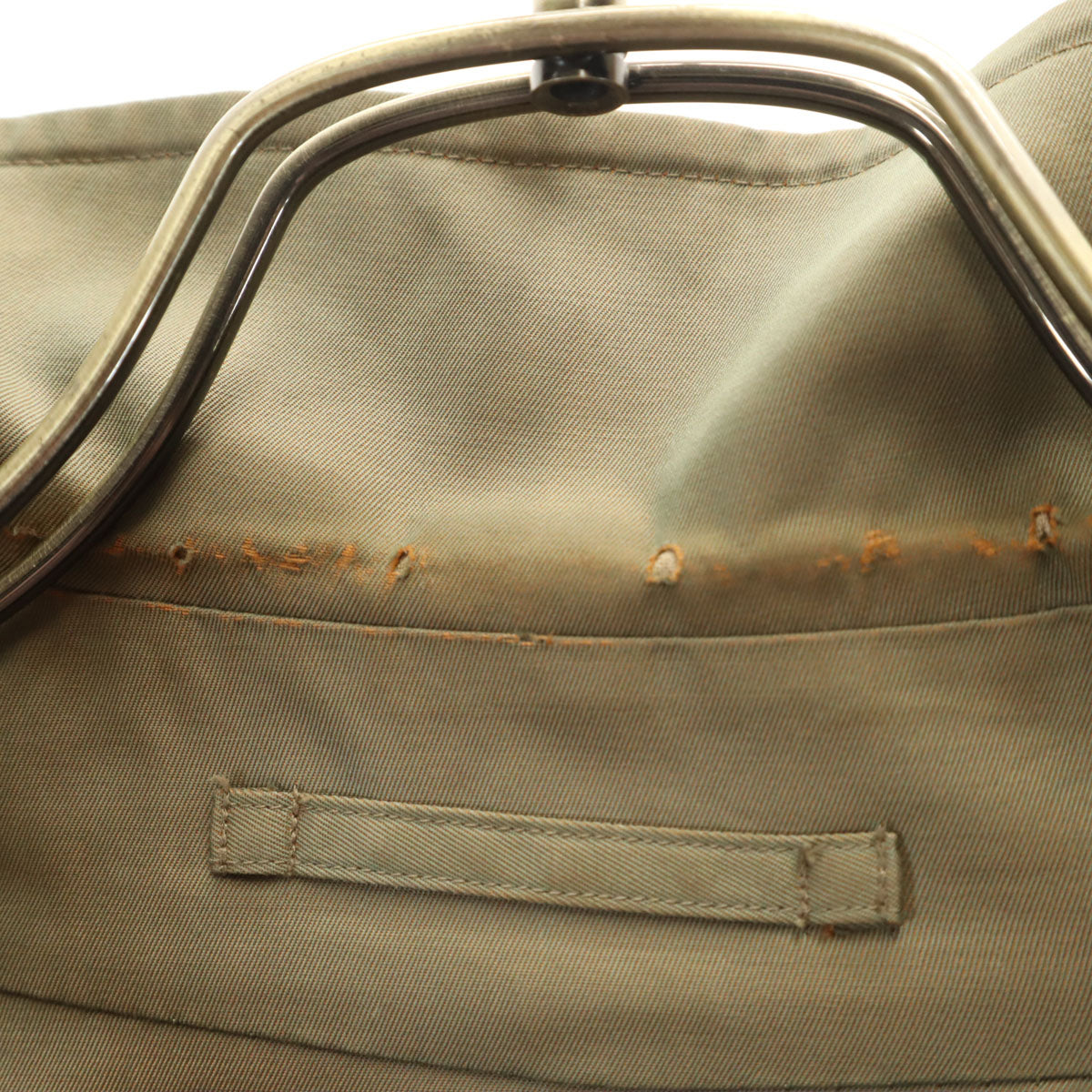 Burberrys バーバリーズ 90s オールド ステンカラーコート 90－165 カーキ系 ライナー付き メンズ