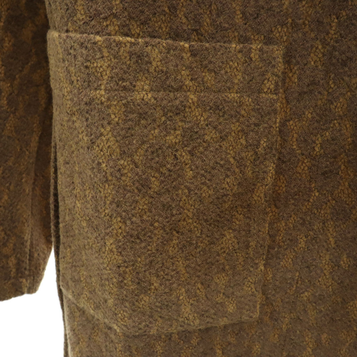 未使用 HYSTERICS ヒステリックス 日本製 ウール コート FREE ブラウン系 レディース