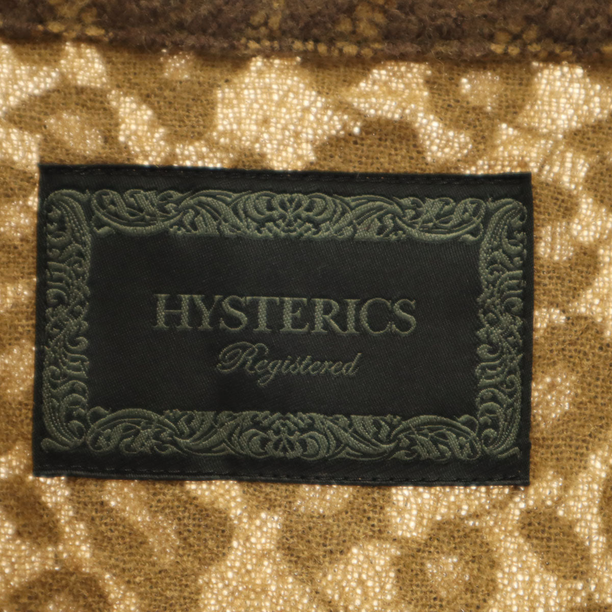 未使用 HYSTERICS ヒステリックス 日本製 ウール コート FREE ブラウン系 レディース