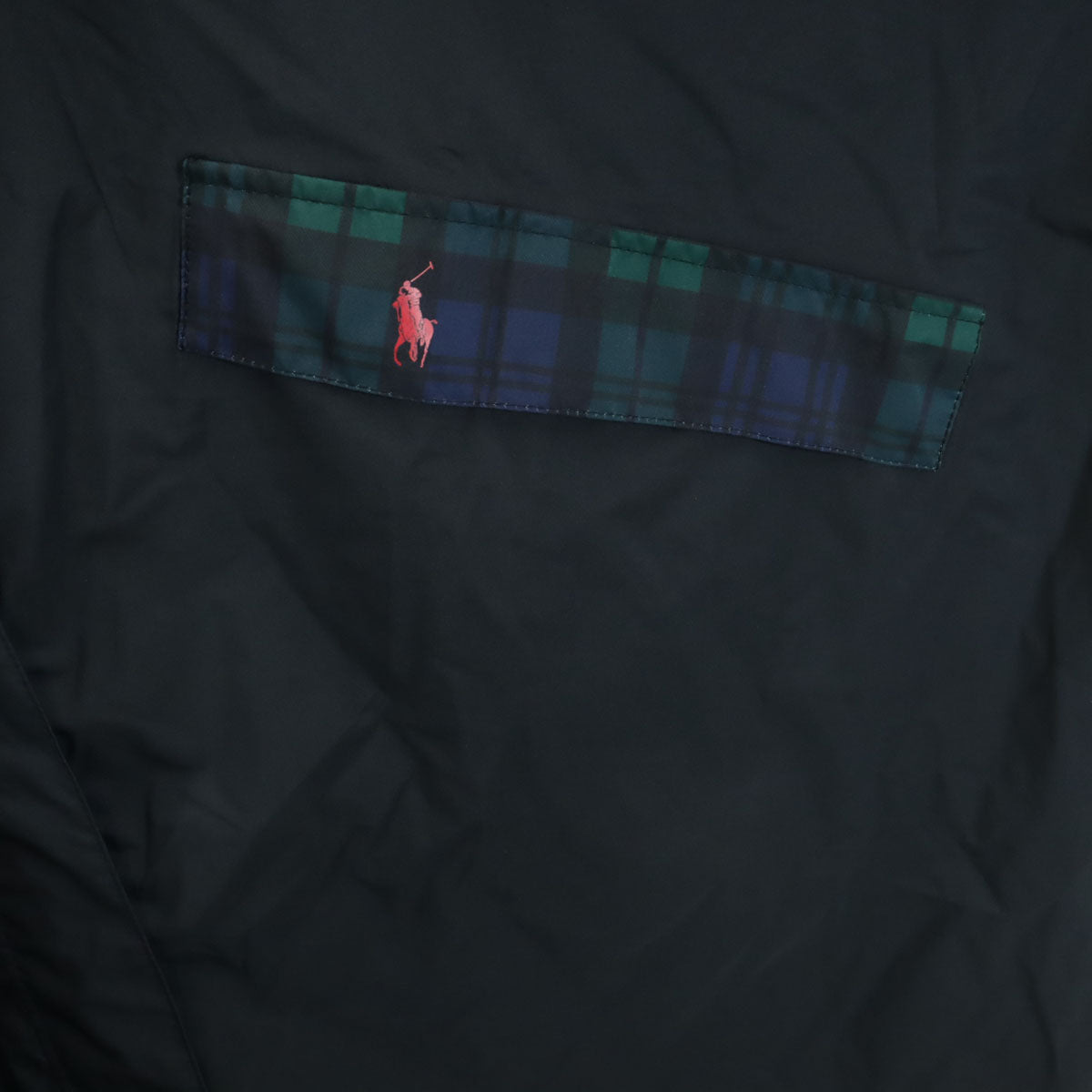 POLO RALPH LAUREN ポロラルフローレン レインコート M ブラック系 収納袋付き レディース