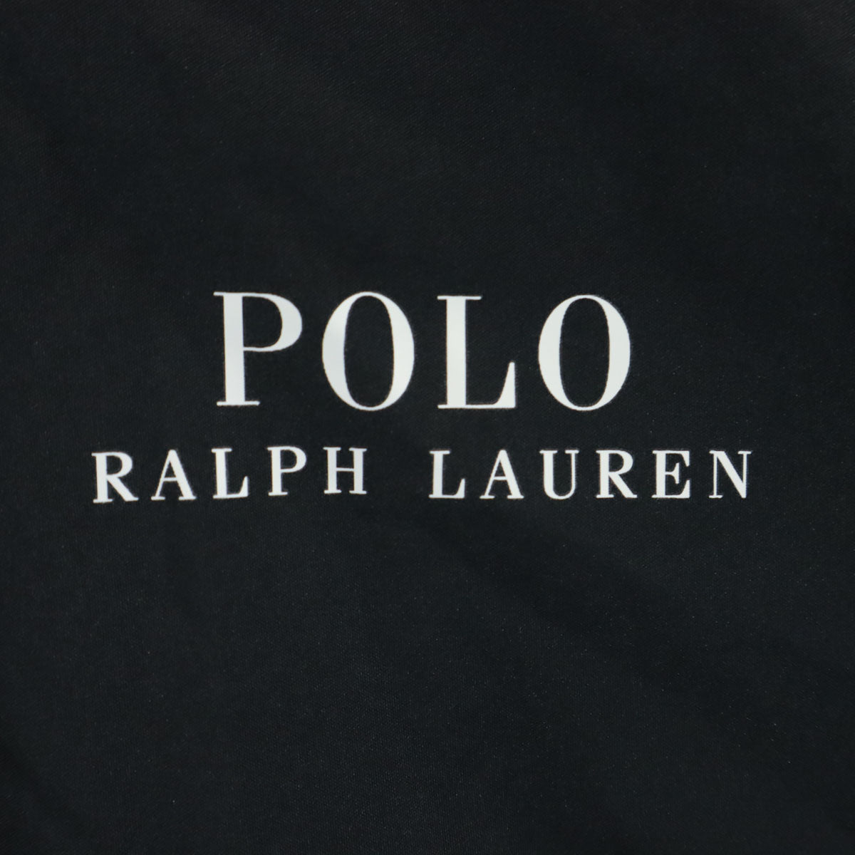 POLO RALPH LAUREN ポロラルフローレン レインコート M ブラック系 収納袋付き レディース