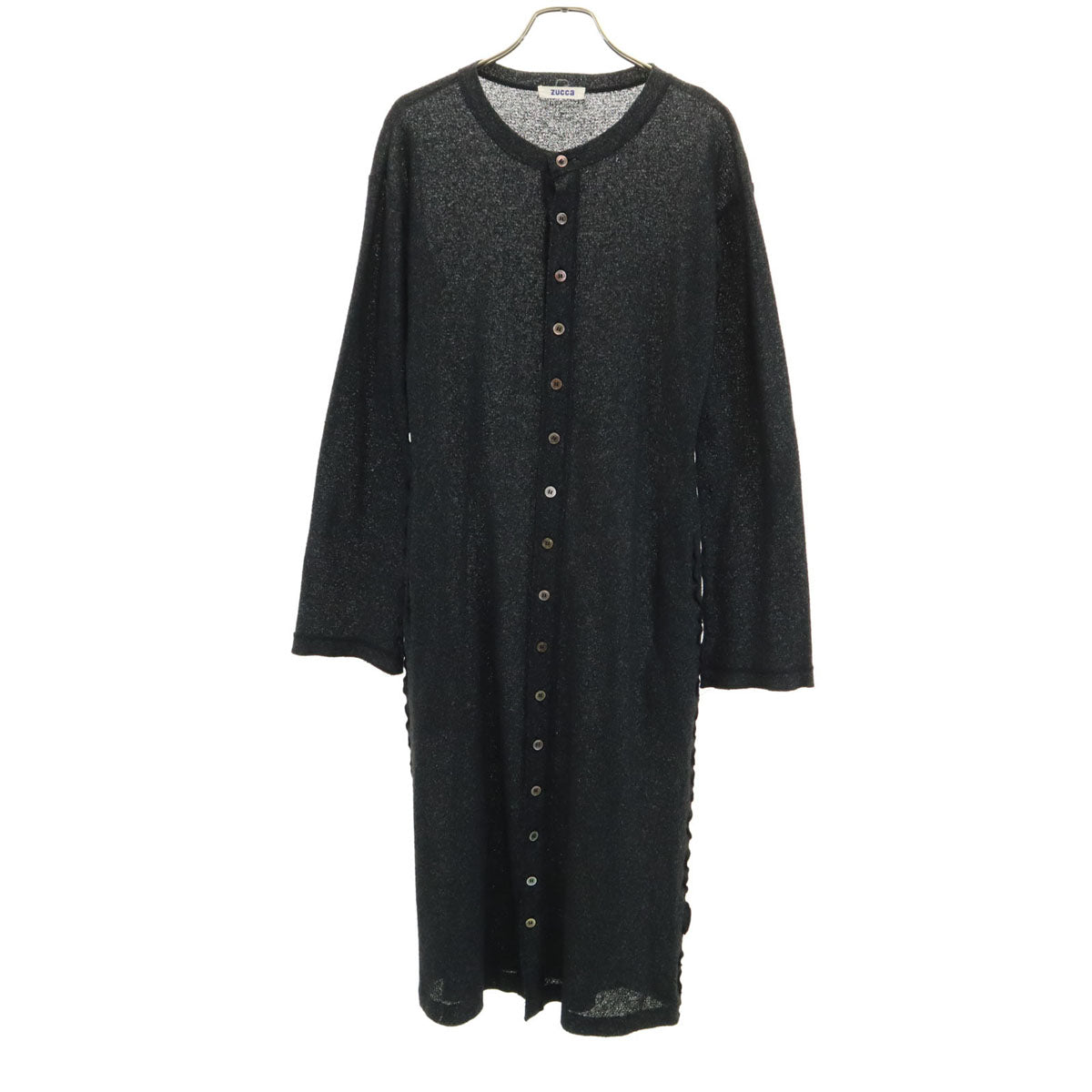 ZUCCa ズッカ 90s オールド 長袖 ワンピース M ブラック レディース