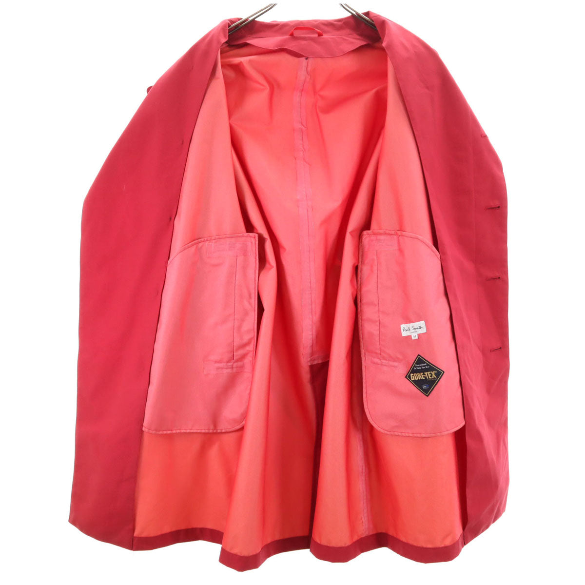 Paul Smith ポールスミス 日本製 トレンチコート M レッド GORE-TEX メンズ