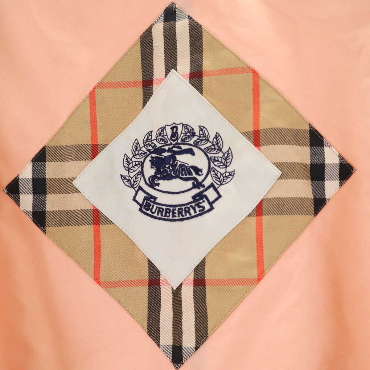 Burberrys バーバリーズ 90s オールド ステンカラーコート 9AR ピンク レディース