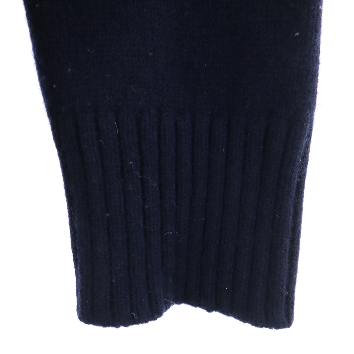 MACKINTOSH PHILOSOPHY マッキントッシュフィロソフィー ウール 長袖 ロング ニットカーディガン 38 ネイビー レディース