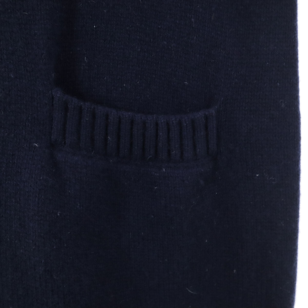 MACKINTOSH PHILOSOPHY マッキントッシュフィロソフィー ウール 長袖 ロング ニットカーディガン 38 ネイビー レディース