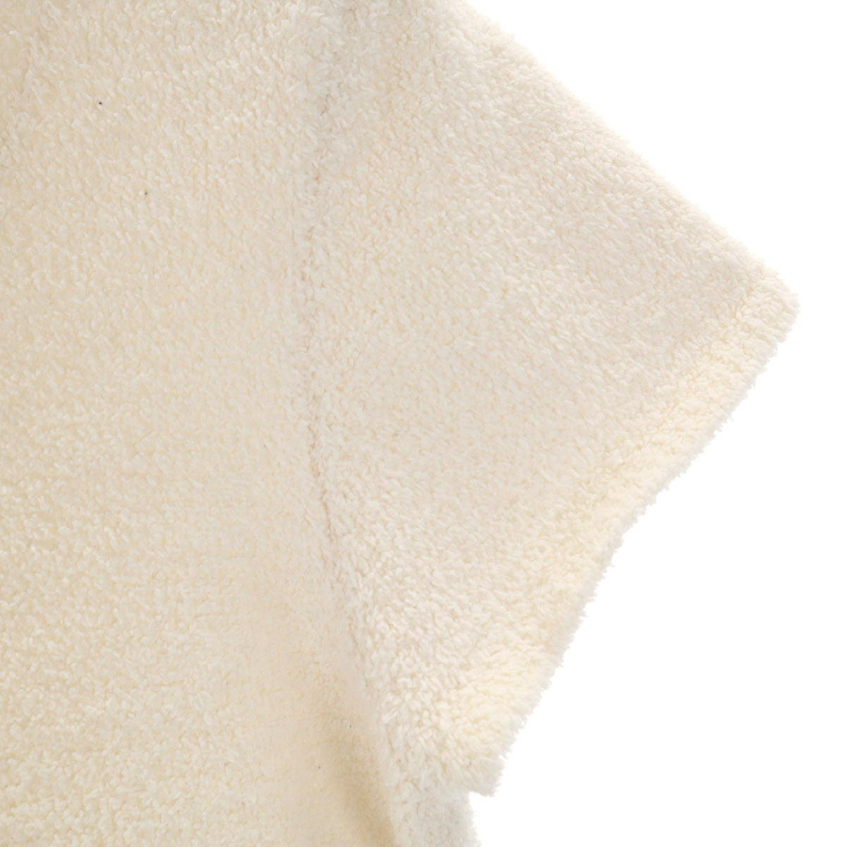 kashwere カシウェア フレンチスリーブ ルームウェア M 白 ふわもこ ワンピース レディース