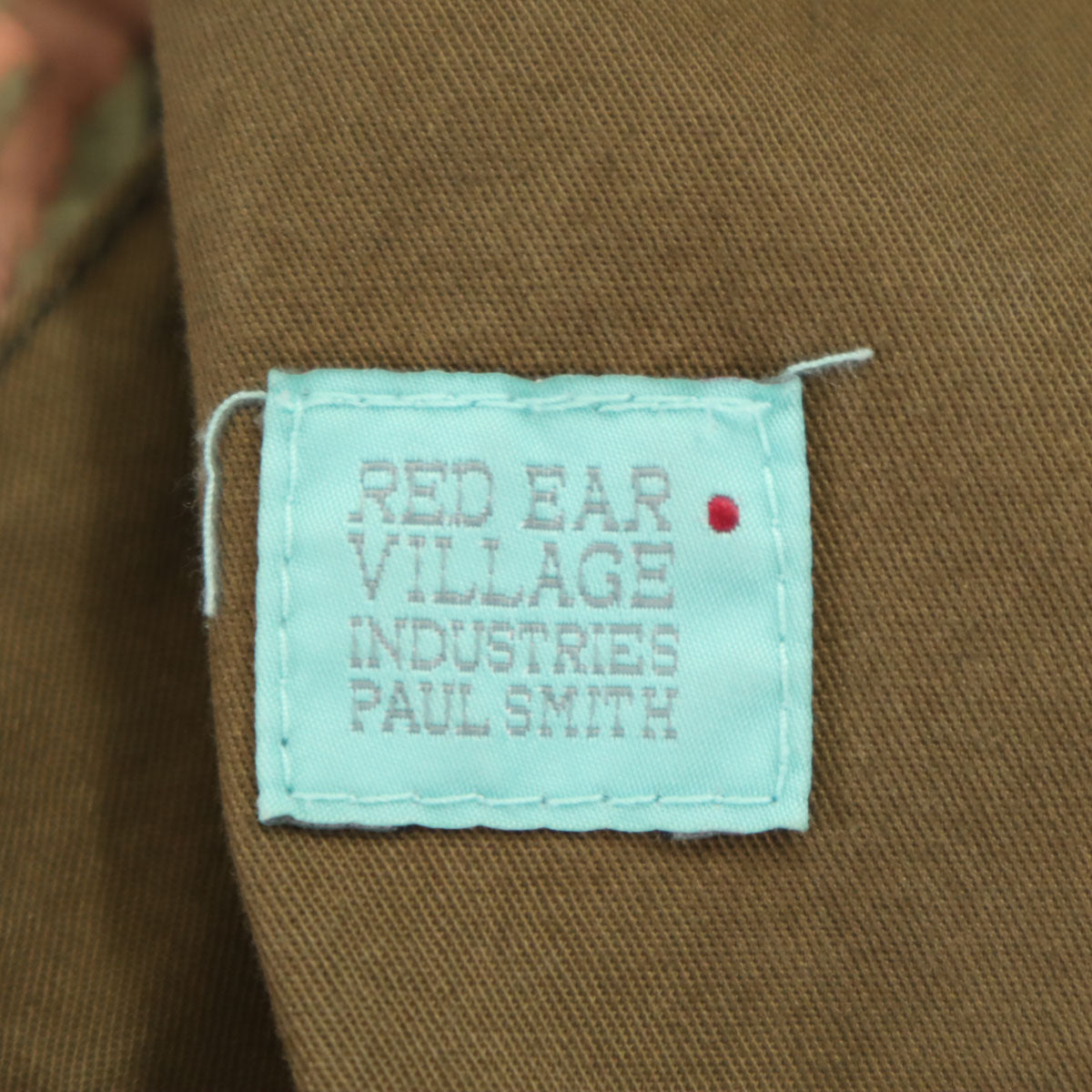 Paul Smith ポールスミス 日本製 総柄 ステンカラーコート S ネイビー系 RED EAR メンズ