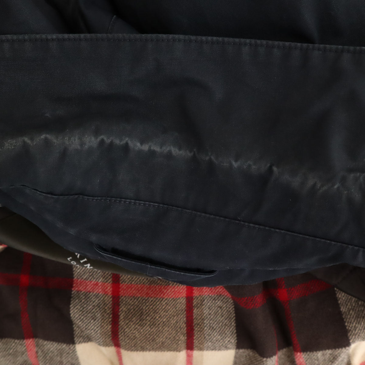 Mackintosh マッキントッシュ 日本製 ライナー付き ステンカラーコート 40 ネイビー メンズ