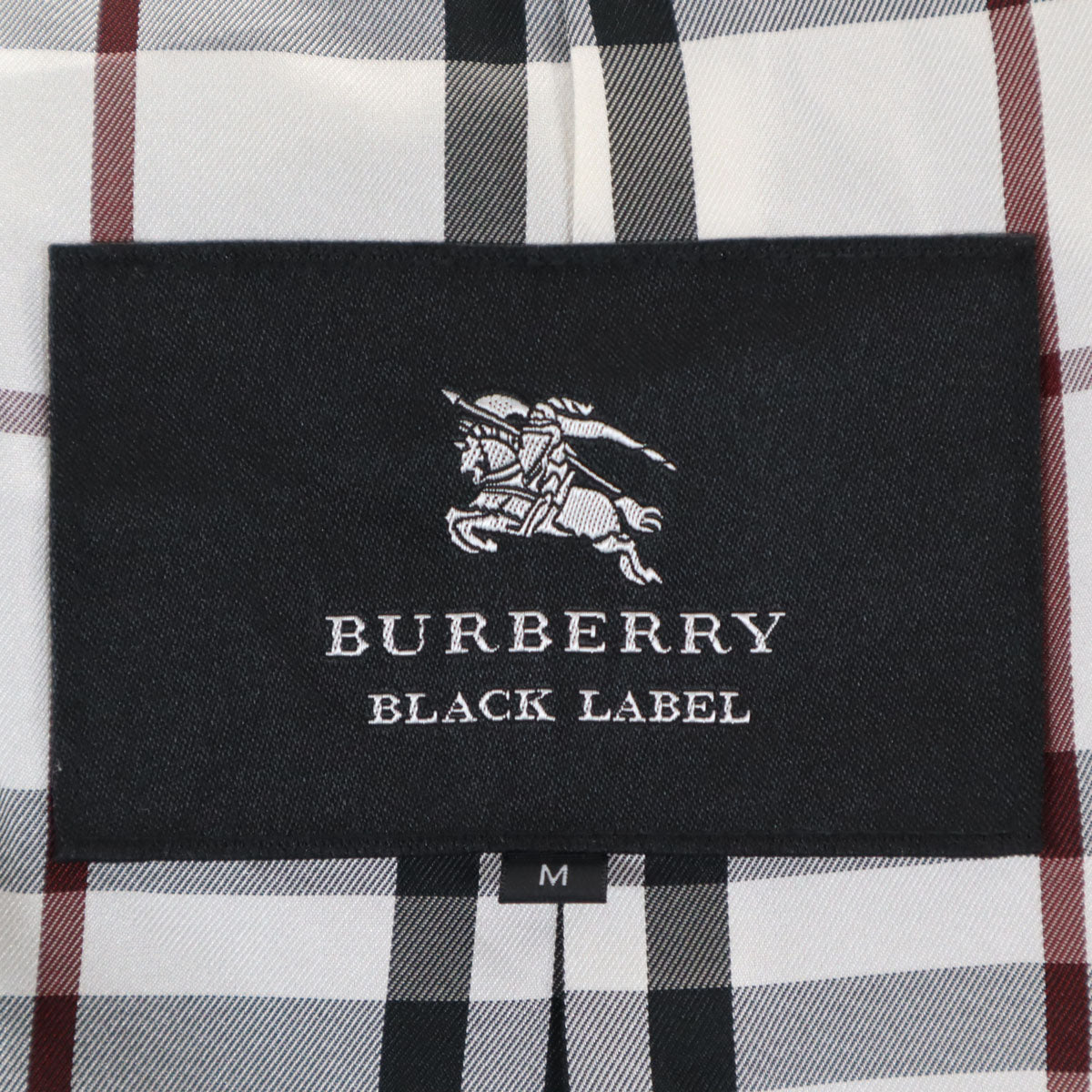 BURBERRY BLACK LABEL バーバリーブラックレーベル 日本製 ストライプ