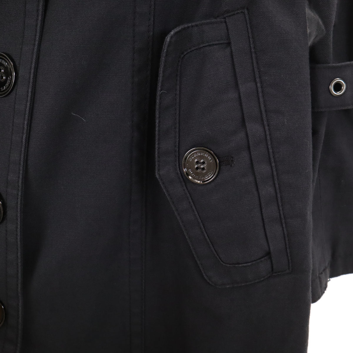 BURBERRY BLUE LABEL バーバリーブルーレーベル コート 38 グレー 三陽