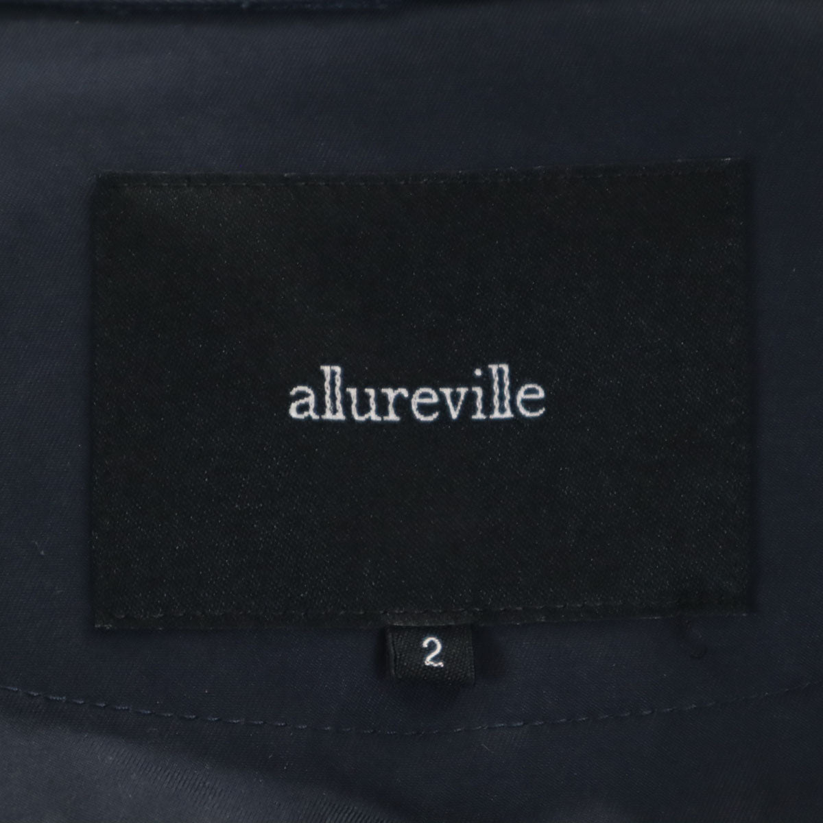 allureville アルアバイル ライナー付き トレンチコート 2 ネイビー メンズ