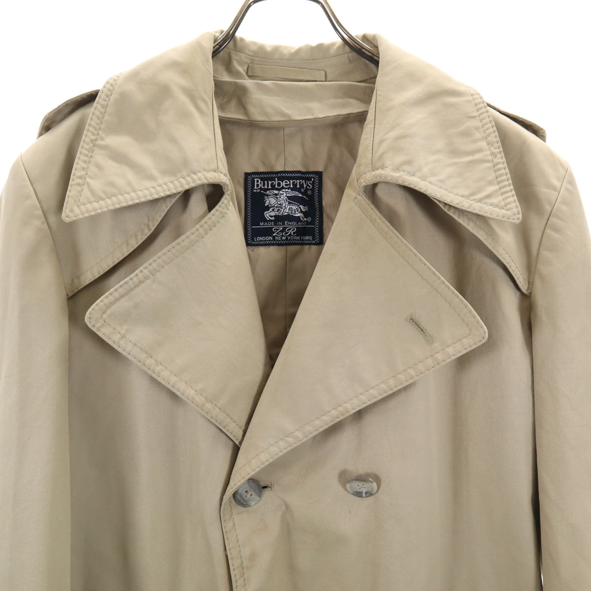 美品！Burberrs バーバリー 白タグ 90s トレンチコート BURBERRY - Burberry / バーバリー | 70s〜90s | Burberrys 表記タグ