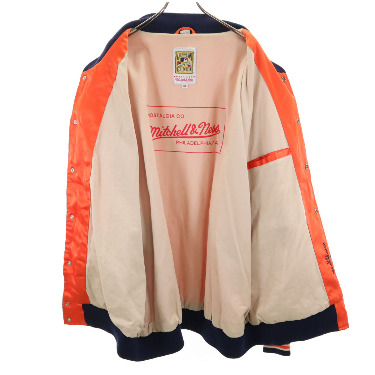Mitchell&Ness ミッチェルアンドネス スタジャン 64 オレンジ アストルズ メンズ