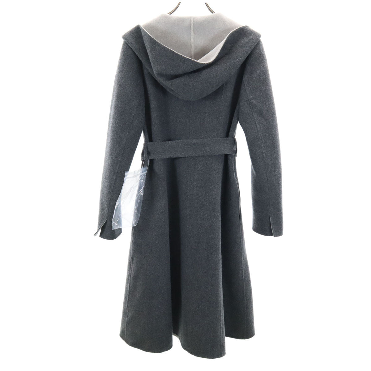 Rene ルネ 日本製 フーディー コート 34 グレー レディース