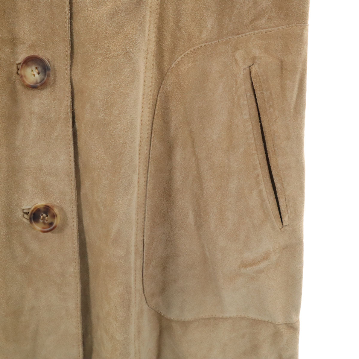 MARNI マルニ イタリア製 レザーコート 40 ベージュ レディース