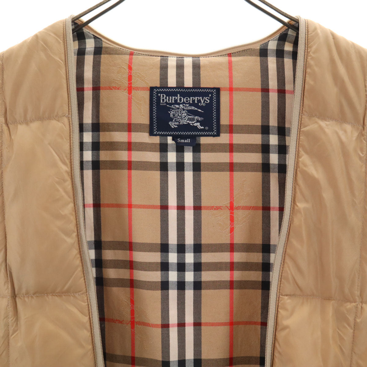 Burberrys バーバリーズ 90s オールド ダウンベスト S ベージュ