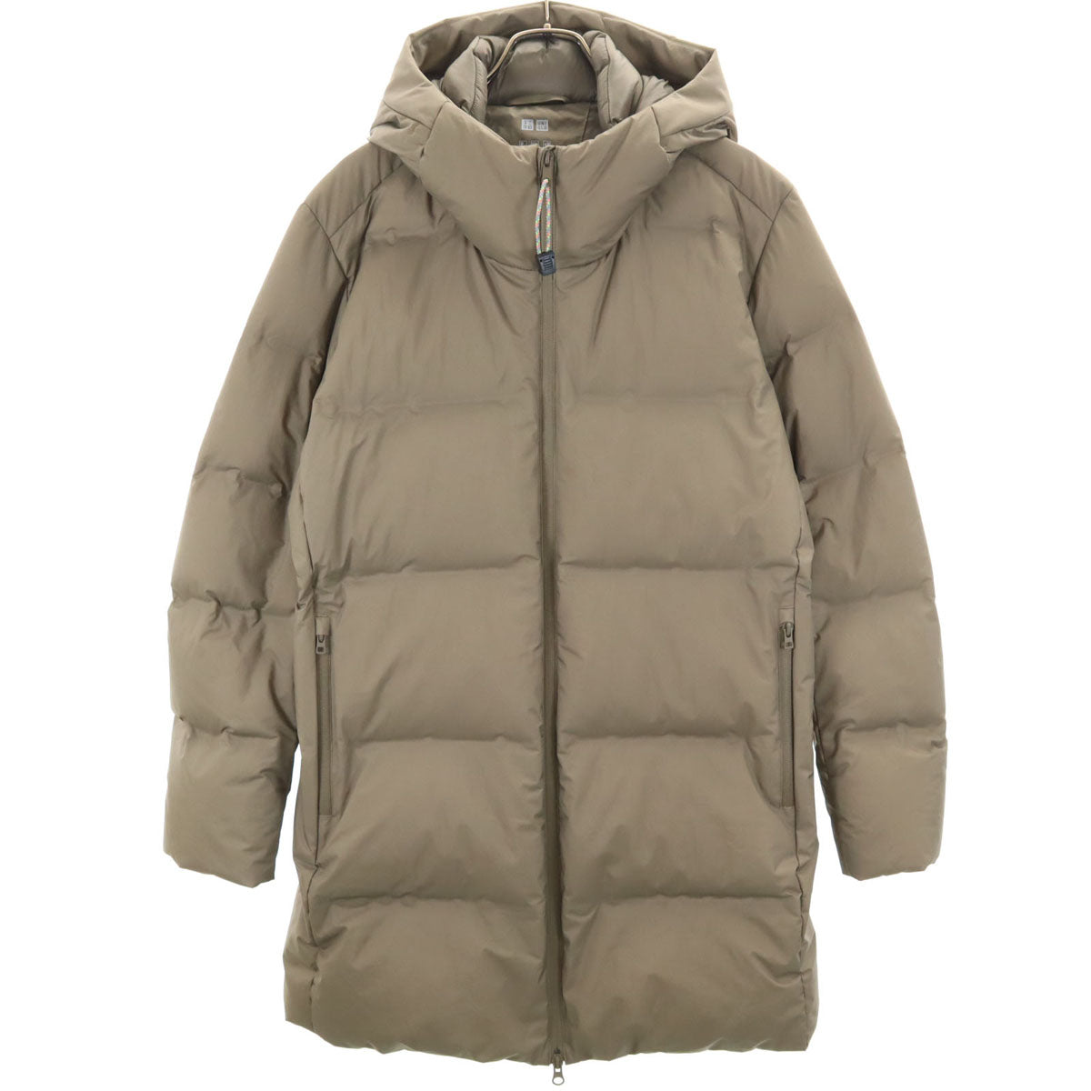 UNIQLO ユニクロ ダウンコート XL ベージュ系 メンズ