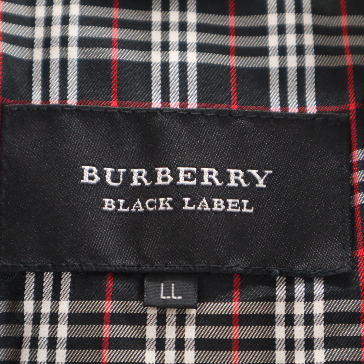 BURBERRY BLACK LABEL バーバリーブラックレーベル ダウンコート LL ブラック系 メンズ