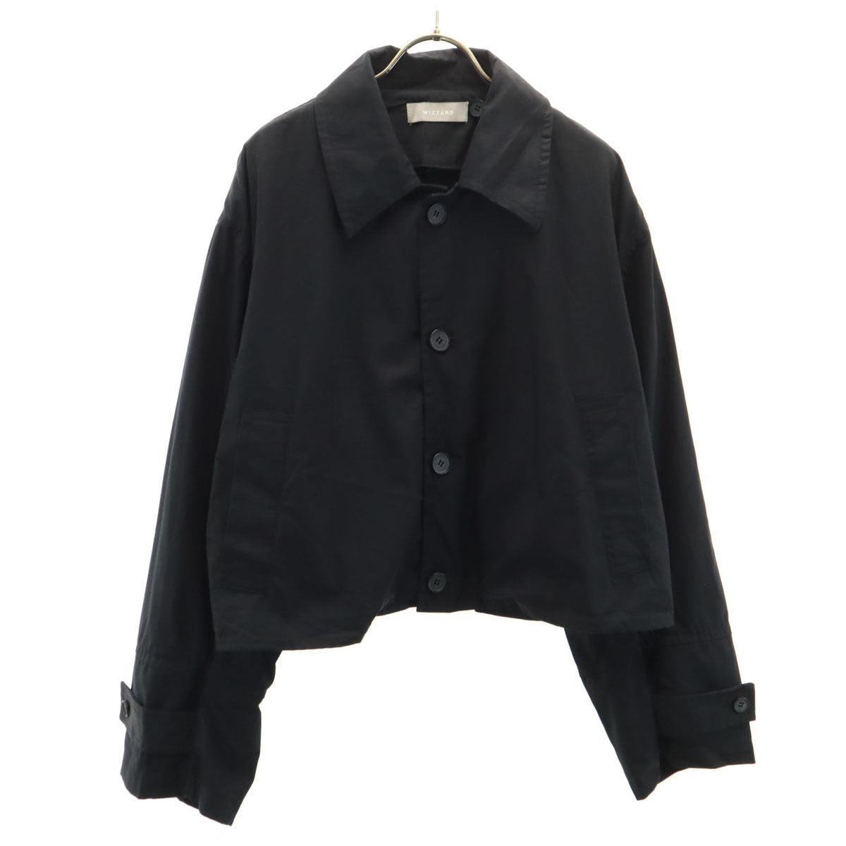 Wizzard ウィザード 2WAY ステンカラーコート 1 ネイビー メンズ