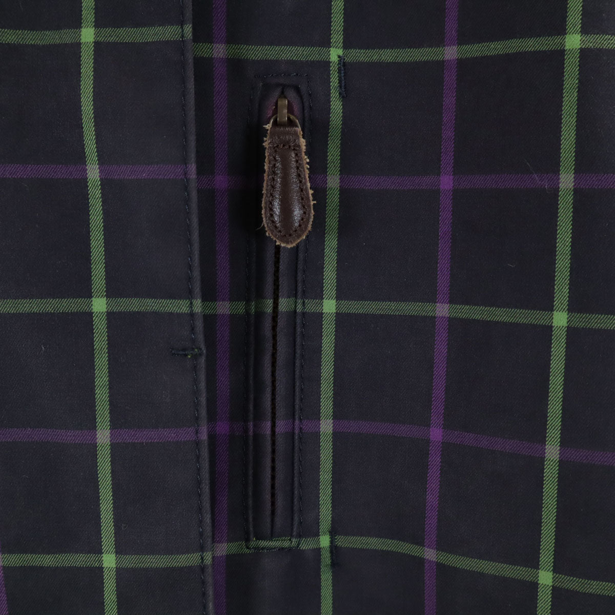 MACKINTOSH PHILOSOPHY マッキントッシュフィロソフィー 日本製 チェック柄 ステンカラーコート 38 チャコールグレー レディース