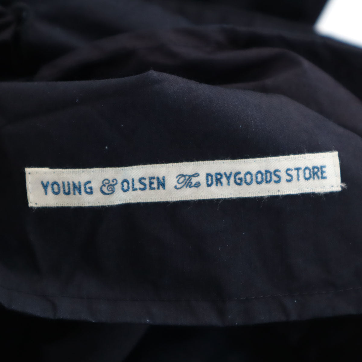 YOUNG&OLSEN ヤングアンドオルセン 日本製 トレンチコート 4 ネイビー レディース