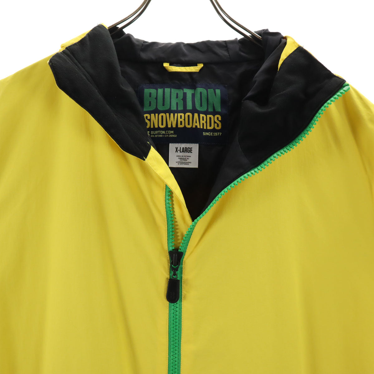 BURTON バートン スノーボード ジャケット XL イエロー スキー メンズ