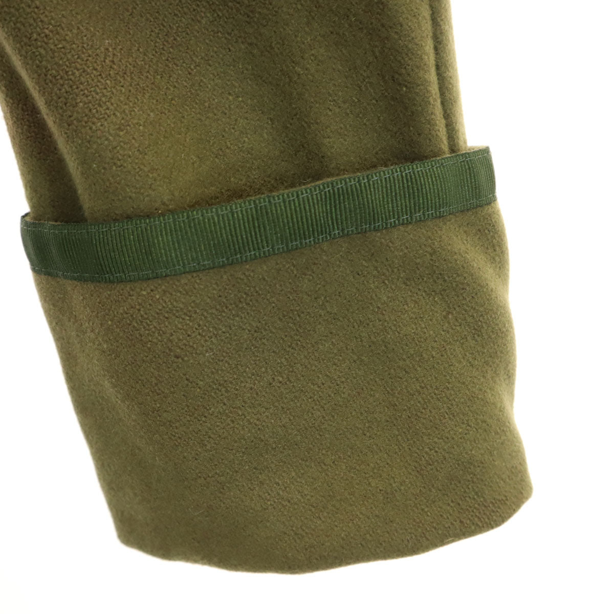 Alexander McQueen アレキサンダーマックイーン ウールブレンド コート 40 グリーン系 レディース