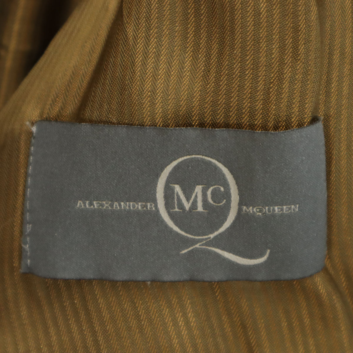 Alexander McQueen アレキサンダーマックイーン ウールブレンド コート 40 グリーン系 レディース