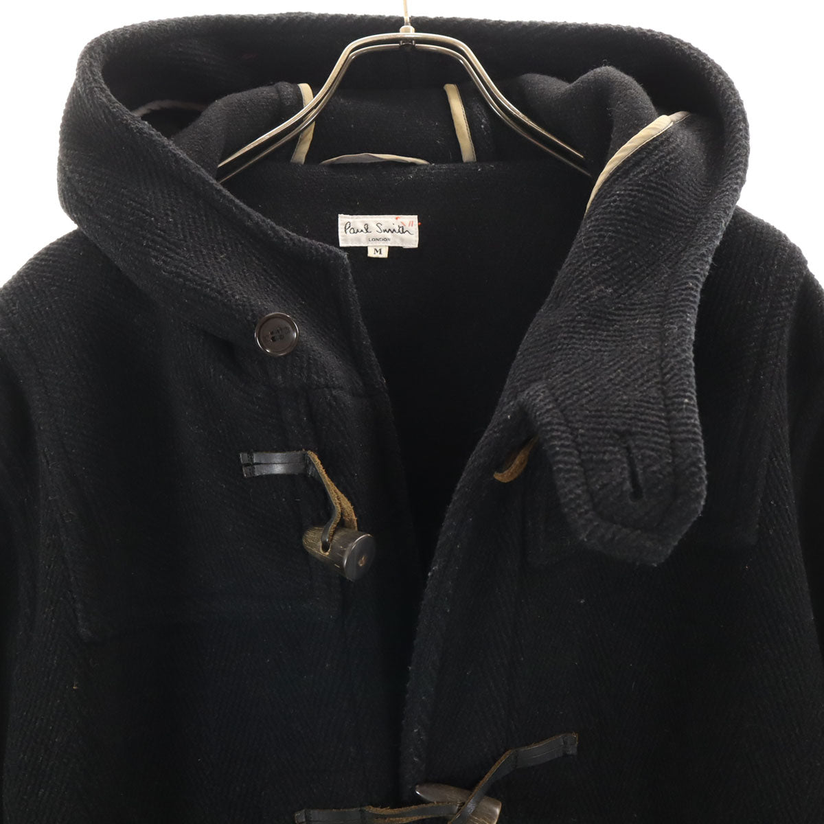 Paul Smith LONDON ポールスミスロンドン 日本製 ダッフルコート M ブラック メンズ
